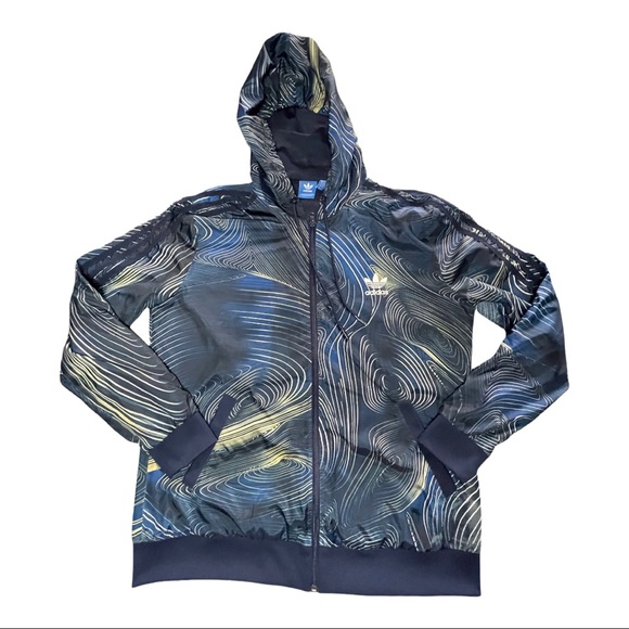 Adidas Originals Women's Track Hooded Jacket with matching Workout Pants L/M - Picture 9 of 15